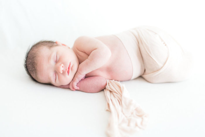 At Home Newborn Session with Baby Sienna